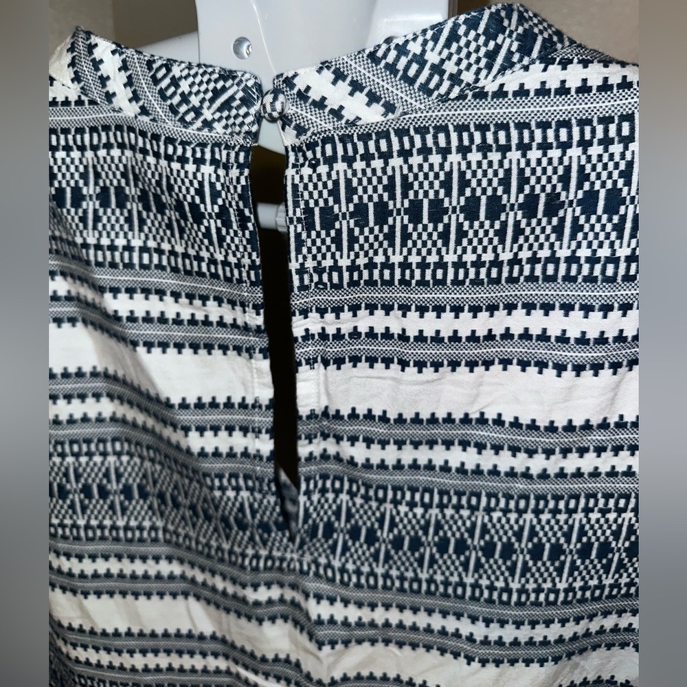 Ariat Savanna Dress Blue and White Striped Mini Dress - Picture 8 of 11